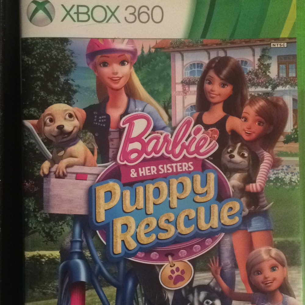 XBOX 360 Barbie and her sisters Puppy Rescue